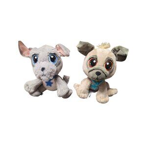 Little Tikes Rescue Tales Babies Puppy Dog Plush Pug & Mini Schnauzer Stuffed An
